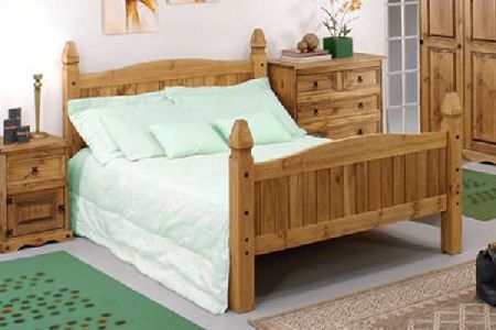 Mexican Tucan Bedstead Double