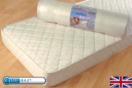 Relax Health Foam 140 Mattress Small Double 120cm