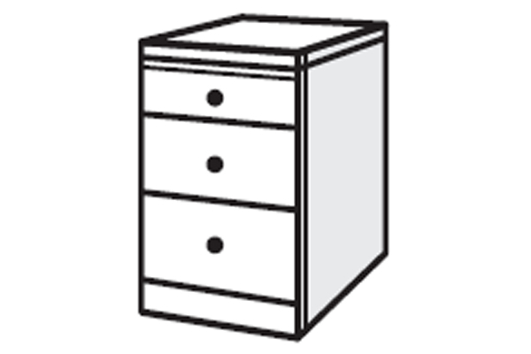 Havana Range - Chest of Drawers (3 Drawer