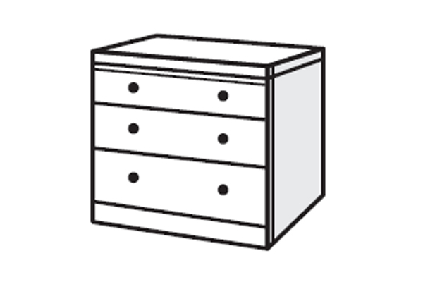 Havana Range - Chest of Drawers (3 Drawers)