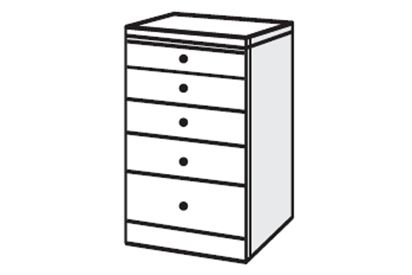 Havana Range - Chest of Drawers (5 Drawers)