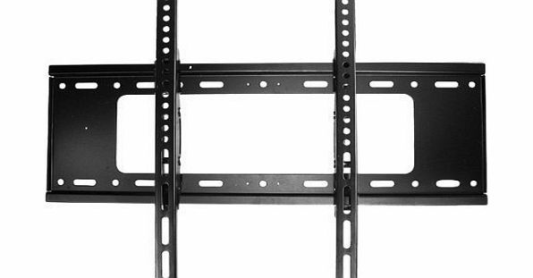 BEIYI Plana Black Steel TV Wall Mount Bracket for Samsung, Sharp, Toshiba, LG, Philips, Sony, Panasonic LED/LCD/3D/Plasma/Flat Screen TV, Ultra Slim Fit and Super-strength, Suitable for VESA standard, With 