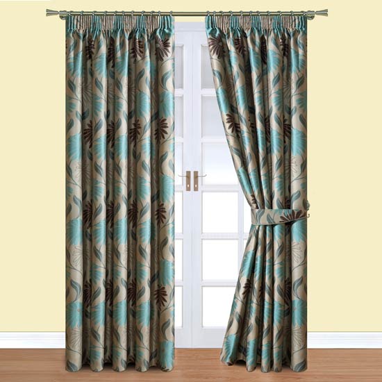 Tavie Curtains Teal