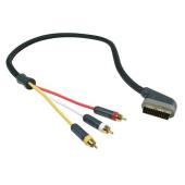 Blue Series PureAV 3 RCA to Scart Video