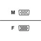 SVGA Monitor Ext. M-F 3M COAX
