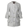 Bell Sleeve Cocoon Coat