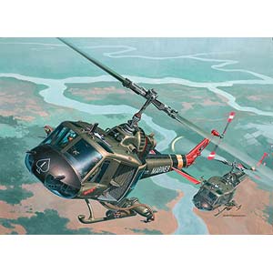 bell UH-1 Huey Hog Plastic Kit