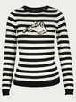 bella freud knitwear black white