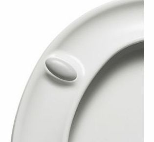 Light Grey Toilet Seat Fitting