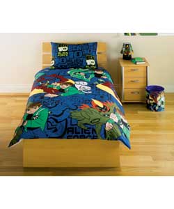 Alien Force Rotary Single Bed Duvet Set