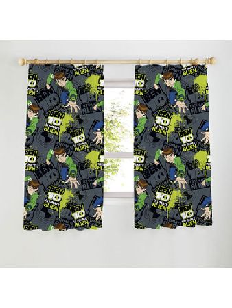 Ben 10 Ultimate Alien Curtains 72 Inch Drop