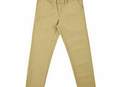 Boys 3-7yrs kelp pure cotton chinos