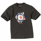 Mens Union Jack T-Shirt Carbon