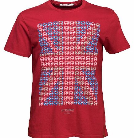 Mens Union T-Shirt Dawn Red