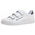 Mens Westside Velcro Trainer White/Navy