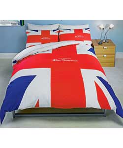 Union Jack Flag Double Duvet Set