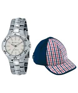 Youths Bracelet Watch and Baseball Cap Set