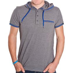 Gasket Hoody T-Shirt - Castlerock