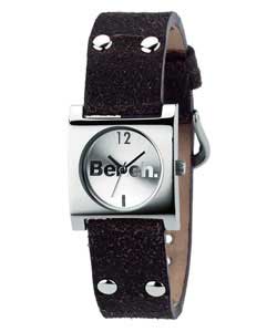 Ladies Brown Strap Watch