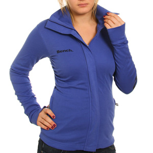 Bench Ladies Test Zip sweat - Blue