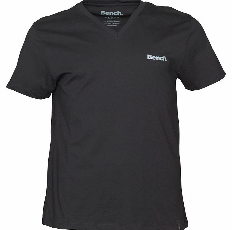 Mens V-Neck T-Shirt Black