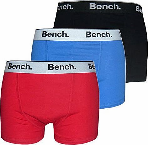 Trunk (3 Pack) (Medium, Red/Black/Blue)