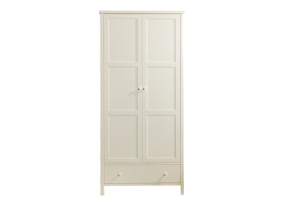 Atlantis Ivory Double Wardrobe Small Single