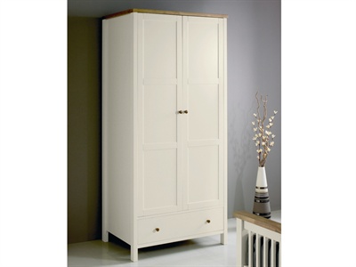 Atlantis Two Tone Double Wardrobe Small Single