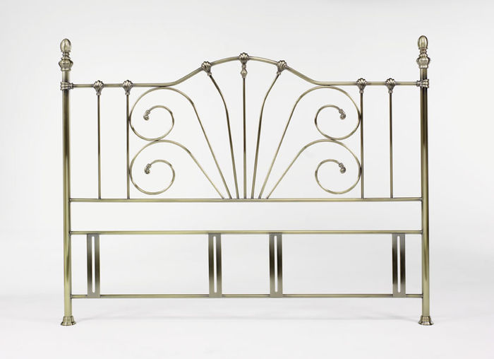 Rebecca 5ft Kingsize Antique Brass Headboard