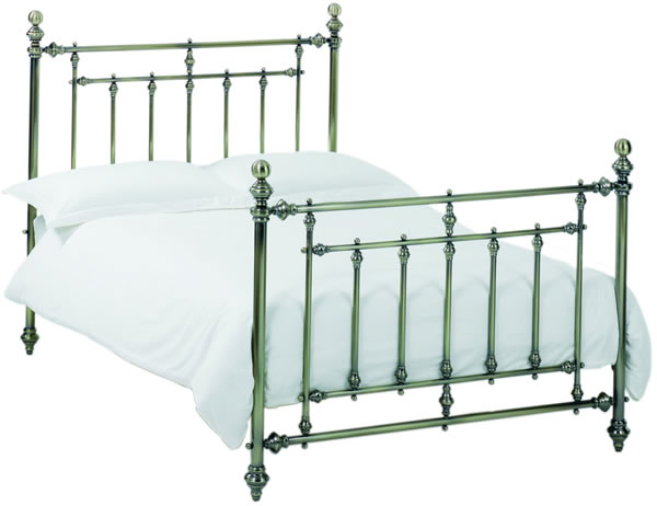 Bentley Imperial Antique Nickel Bedstead, King