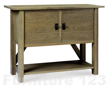 Callista Smoky Oak Small Sideboard