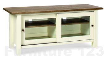 Callista Two Tone Entertainment Unit