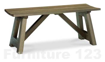 Coniston Smoky Oak Bench