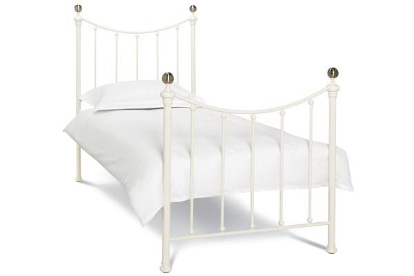 Hana White Bedframe Double 135cm