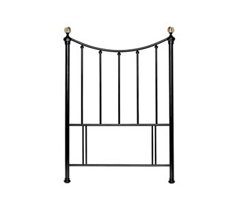 Hannah Single Headboard in Black - WHILE STOCKS