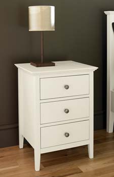 Princeton 3 Drawer Bedside Chest