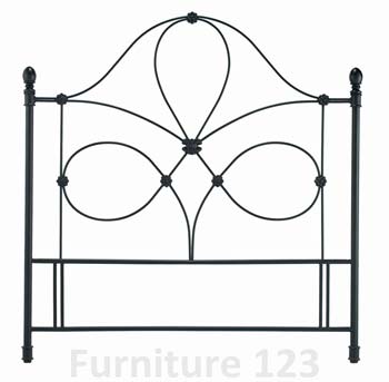 Sofia Headboard in Black - WHILE STOCKS LAST!