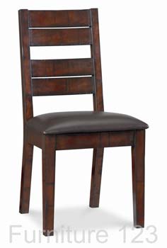 Todela Dark Dining Chairs (pair)