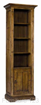 Bentley Designs Toledo Light Narrow Bookcase