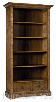 Bentley Designs Toledo Light Wide Bookcase