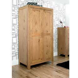 Lyon Oak 2 Door Wardrobe