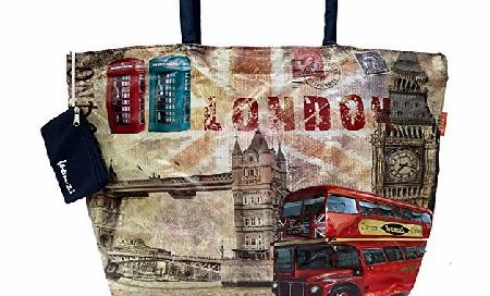 BEACH BAG Summer Bag Cruise Holiday Travel Picnic ((BZ4342) Navy 50x34x15cm)