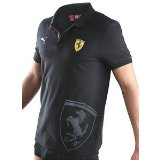 Puma ferrari polo shirt black 40x42