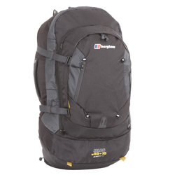 Womens Jalan 55 Plus 15 Rucksack - Black Thunder