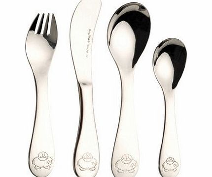 4 Piece Childrens Cutlery Set