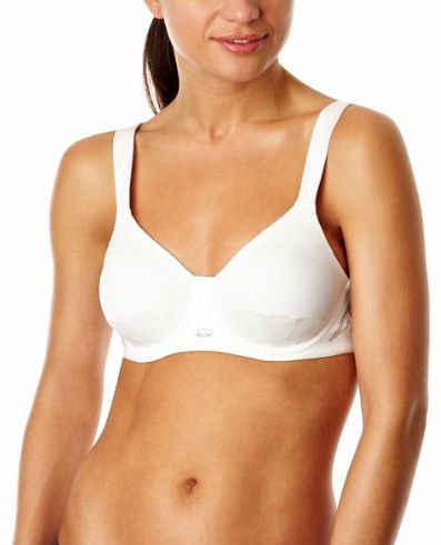 Running Underwired Sports Womens Bra White 34FF