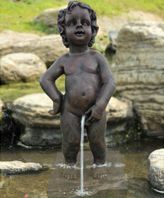 Bermuda Brussels Boy Water Feature