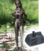 Bermuda Joanna Statue   Pondshower 2000 Pond Pump