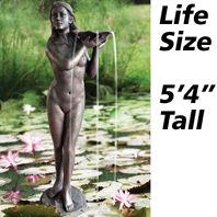 Bermuda Sarah Lifesize Water Feature