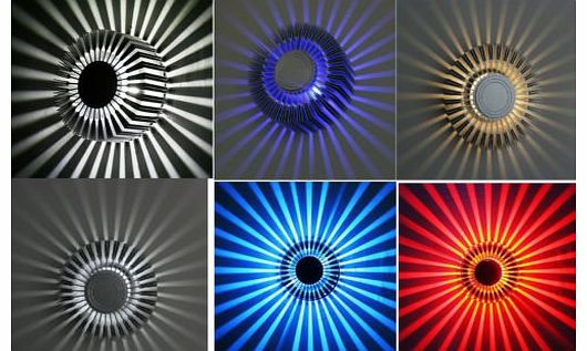 DAY WHITE MODERN STAR FANS 1,3W CEILING LED NIGHT WALL LIGHT PUB BAR OFFICE